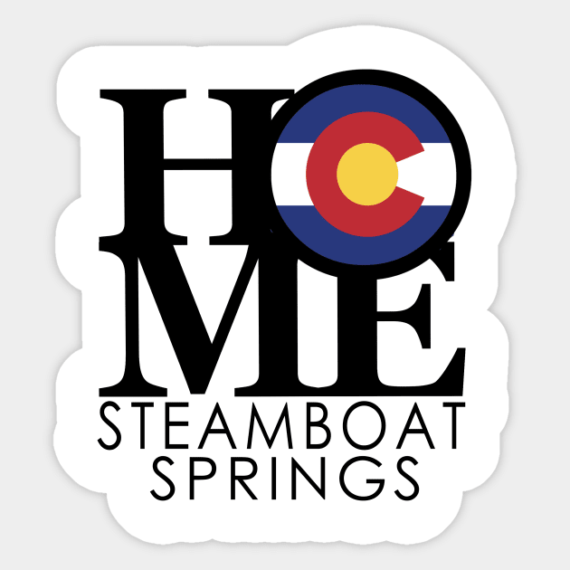 HOME Steamboat Springs Sticker by HomeBornLoveColorado